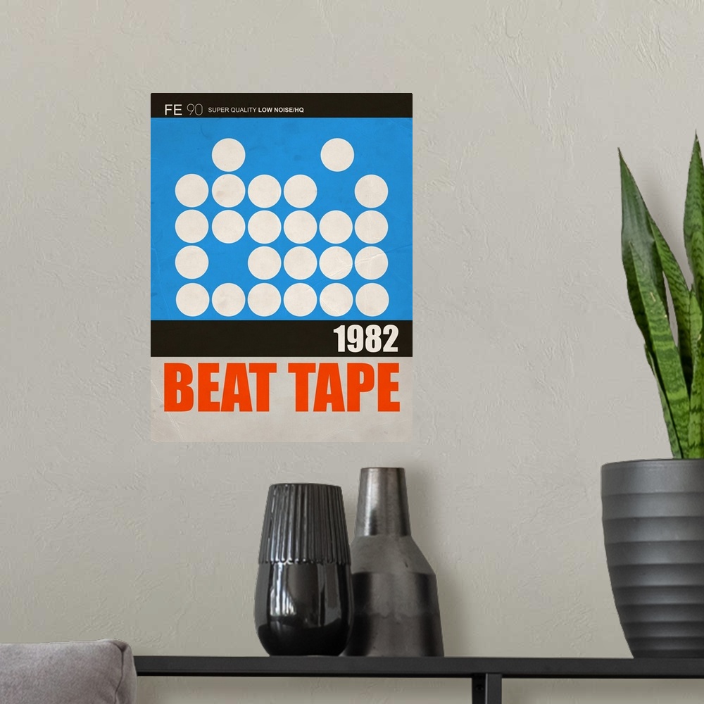 A modern room featuring Beat Tape