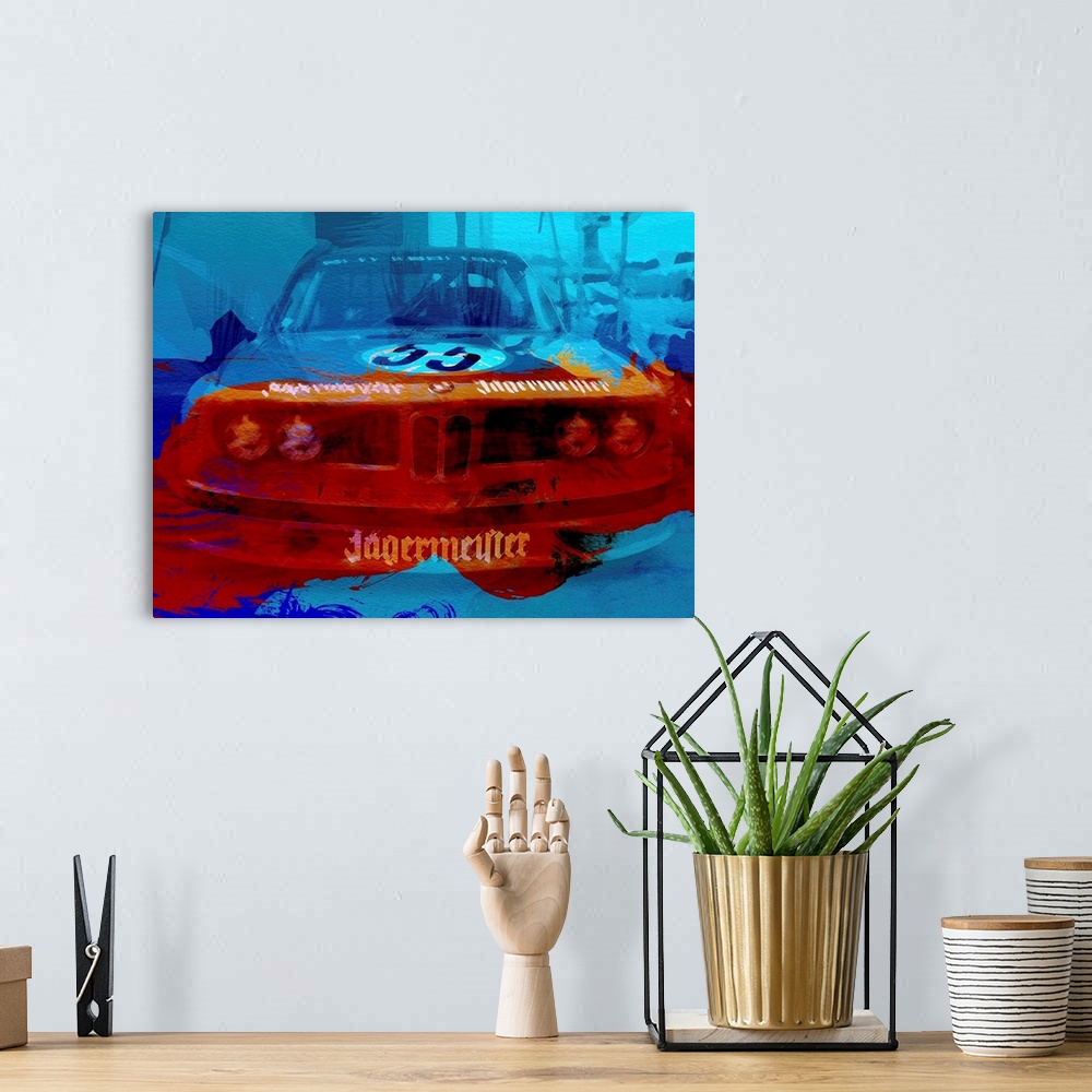 A bohemian room featuring BMW Jagermeister