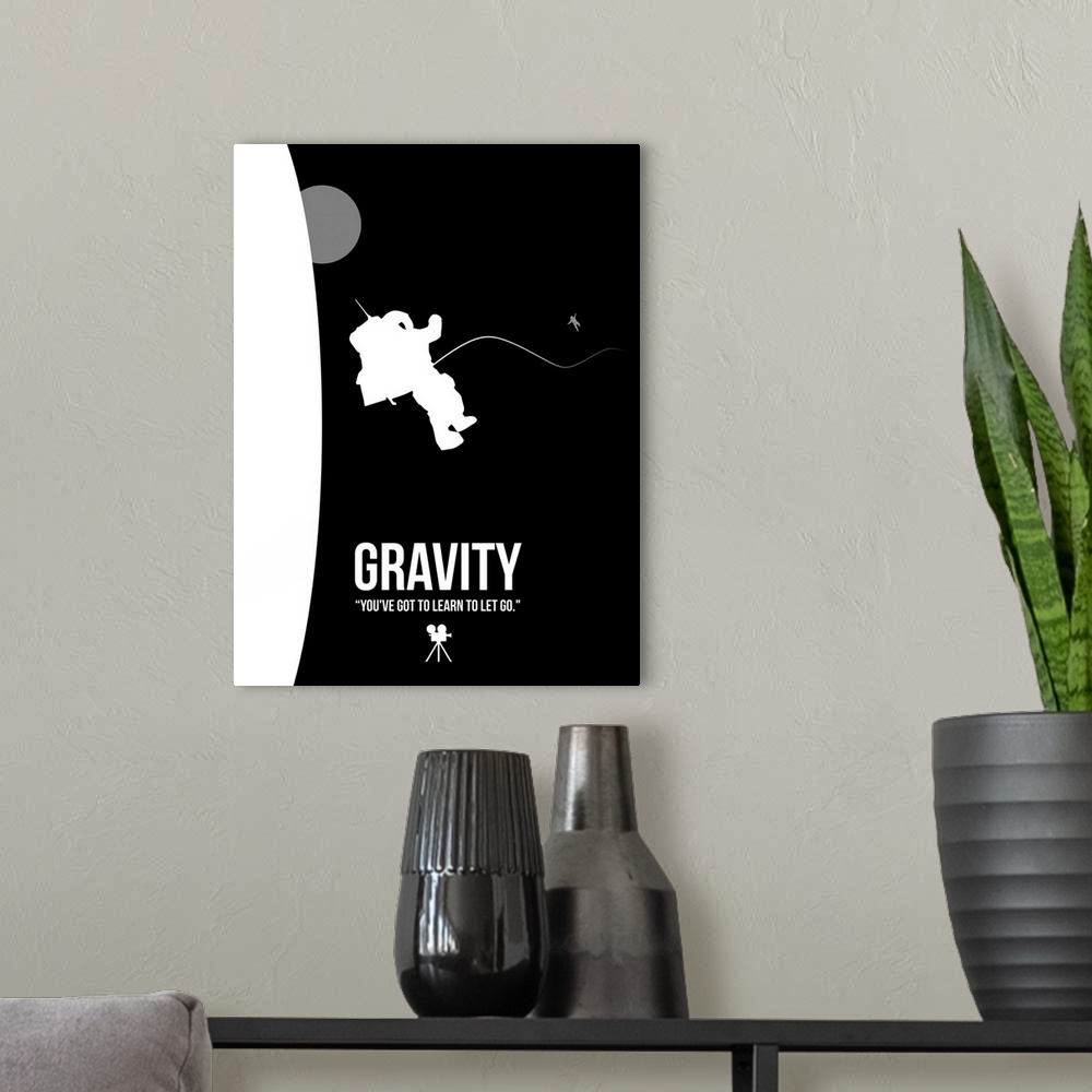 A modern room featuring Gravity
