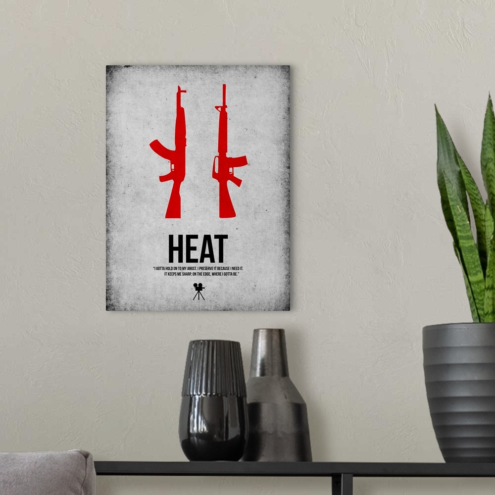 A modern room featuring Heat