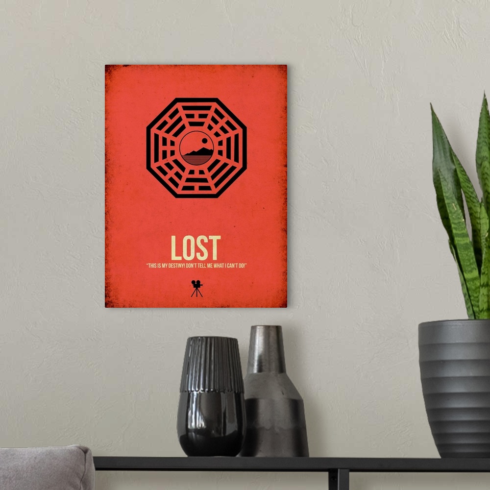 A modern room featuring Lost