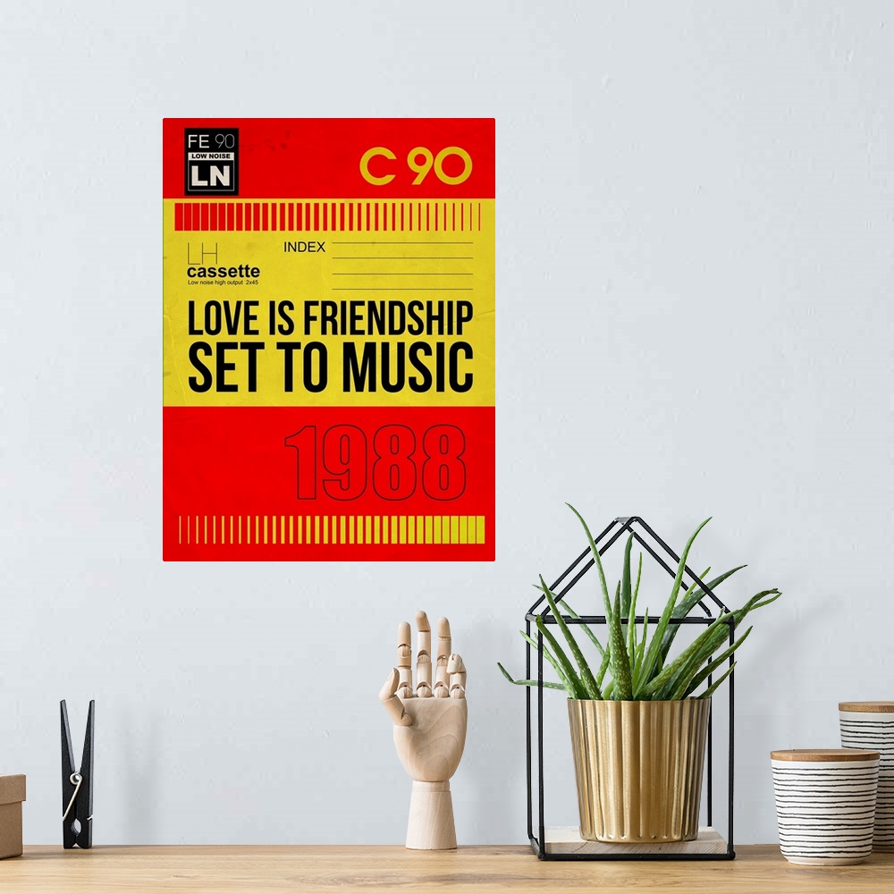 A bohemian room featuring Love Is Friendship Set To Music
