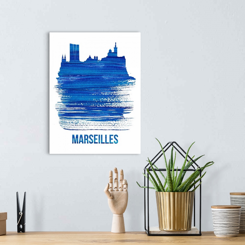 A bohemian room featuring Marseilles Skyline