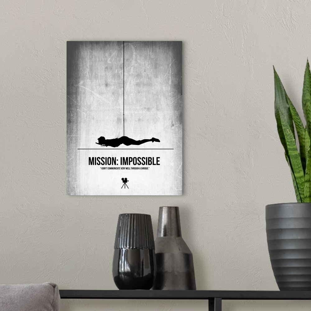 A modern room featuring Mission: Impossible