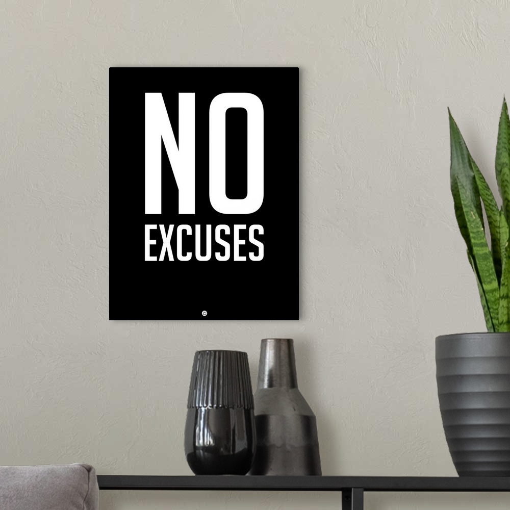 A modern room featuring No Excuses I