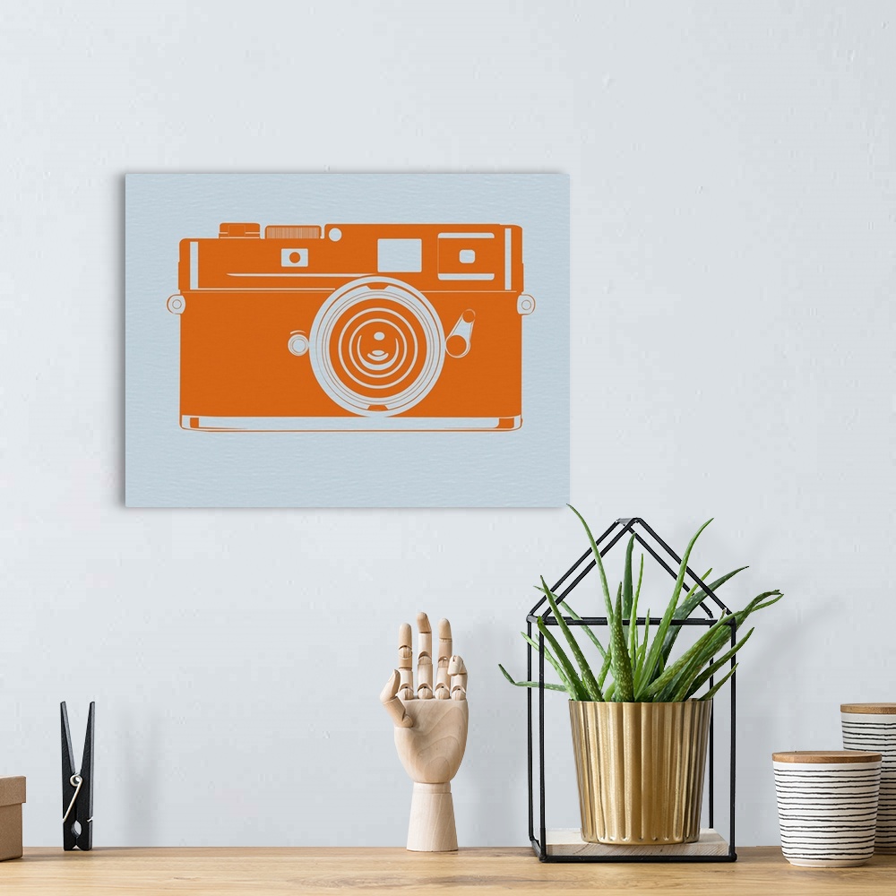 A bohemian room featuring Orange Camera