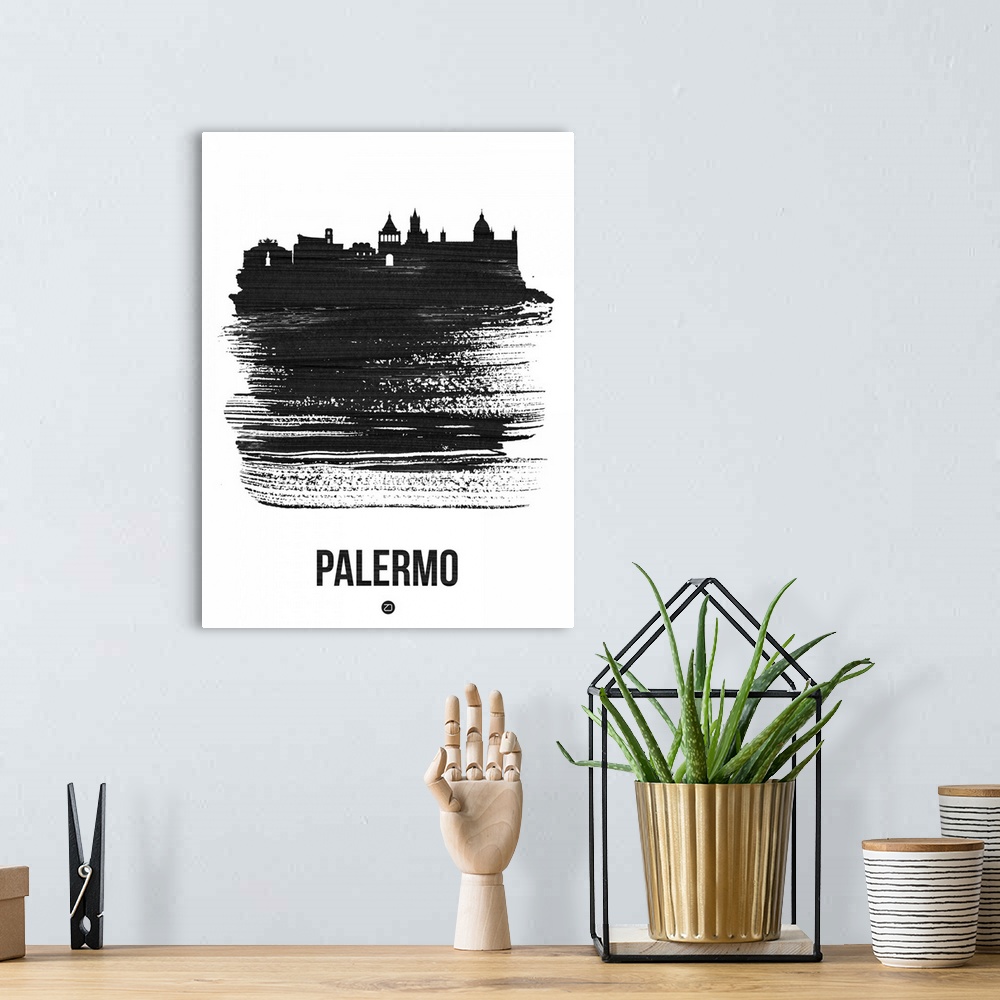 A bohemian room featuring Palermo Skyline