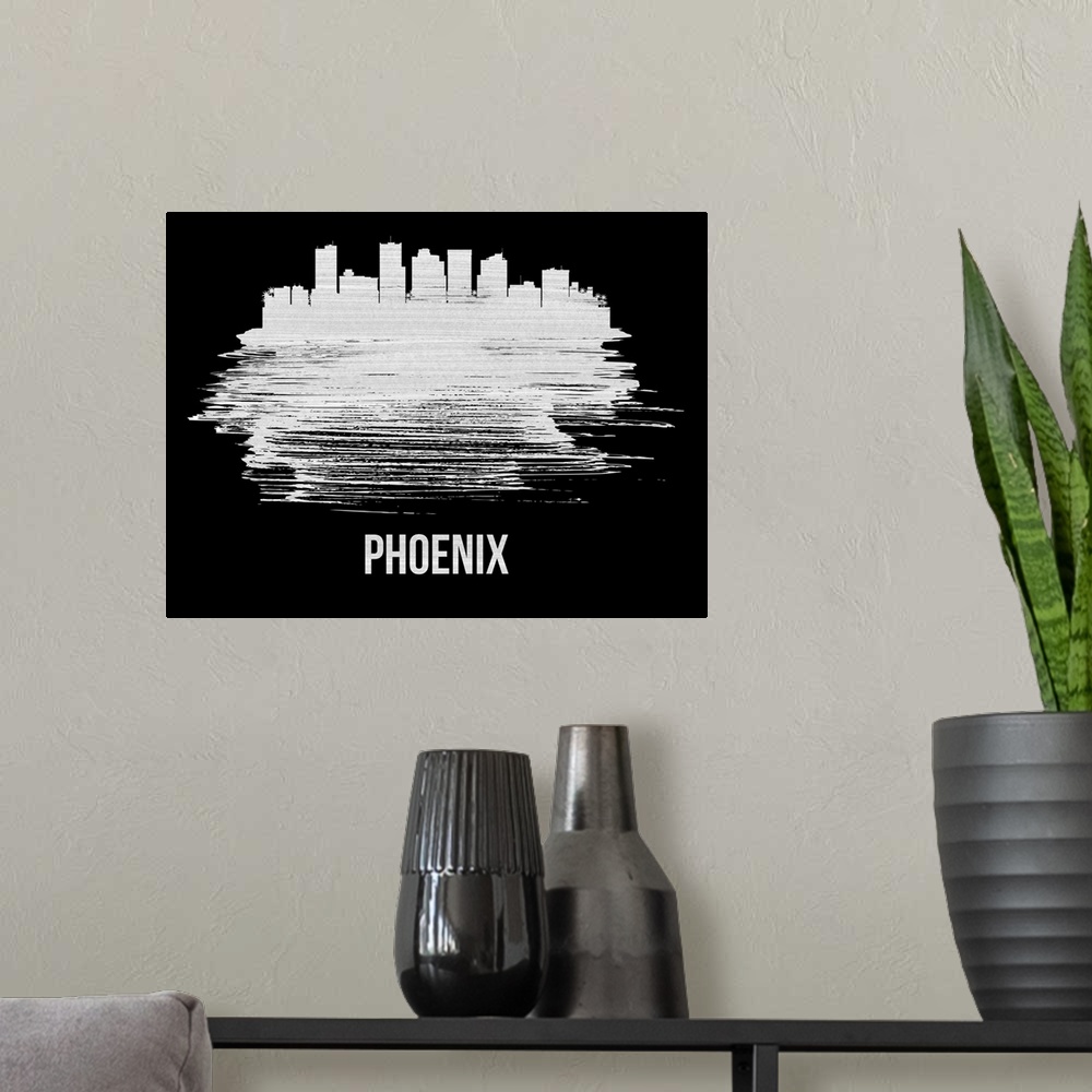 A modern room featuring Phoenix Skyline