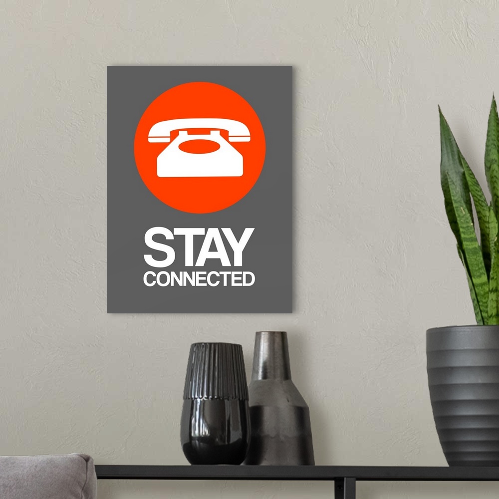 A modern room featuring Stay Connected II