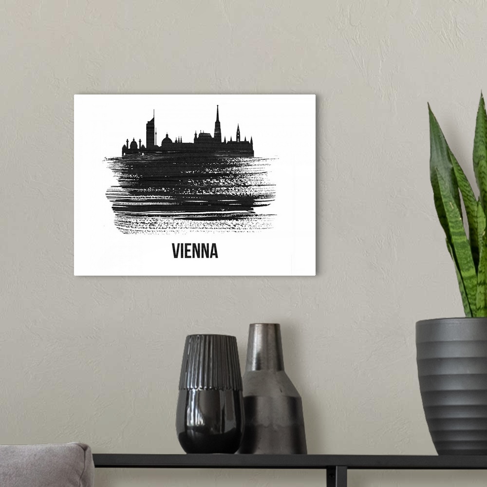 A modern room featuring Vienna Skyline