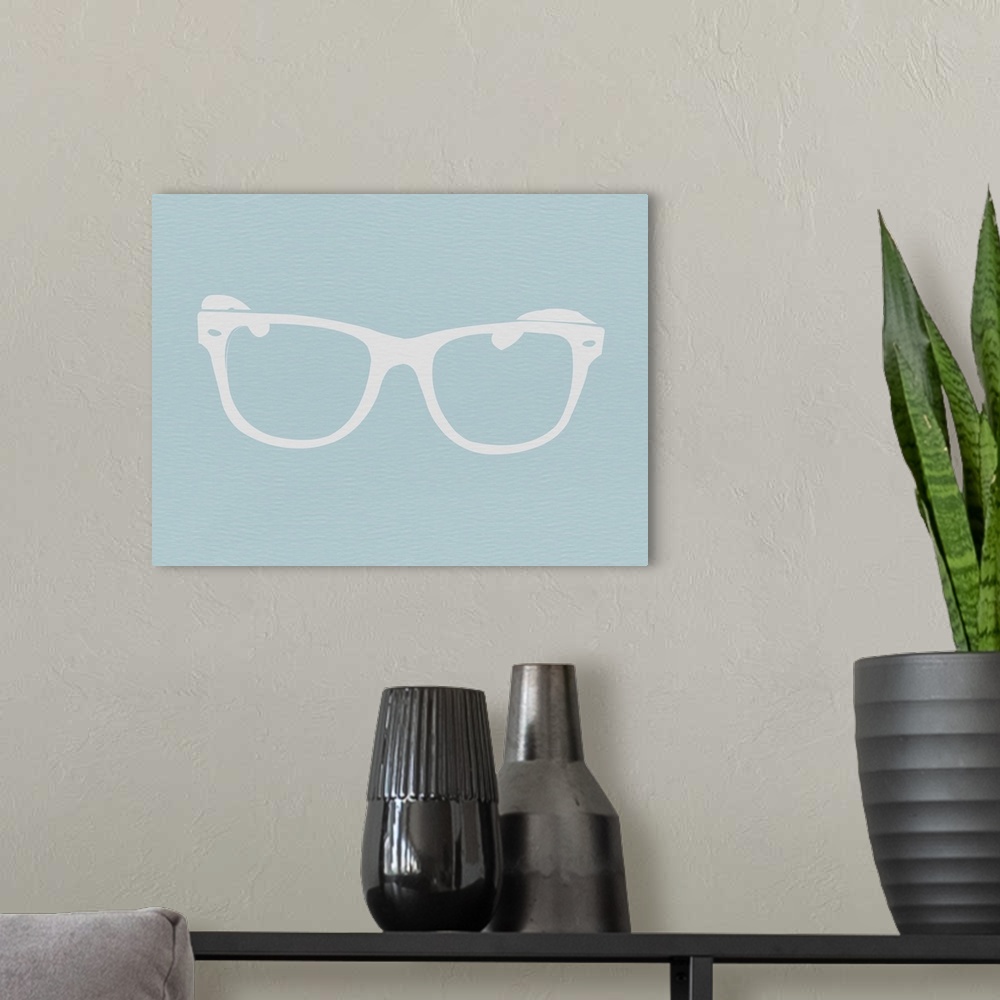 A modern room featuring White Glasses