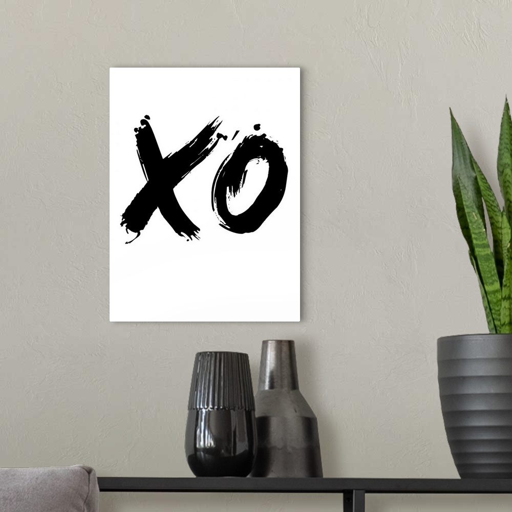 A modern room featuring XO Poster White