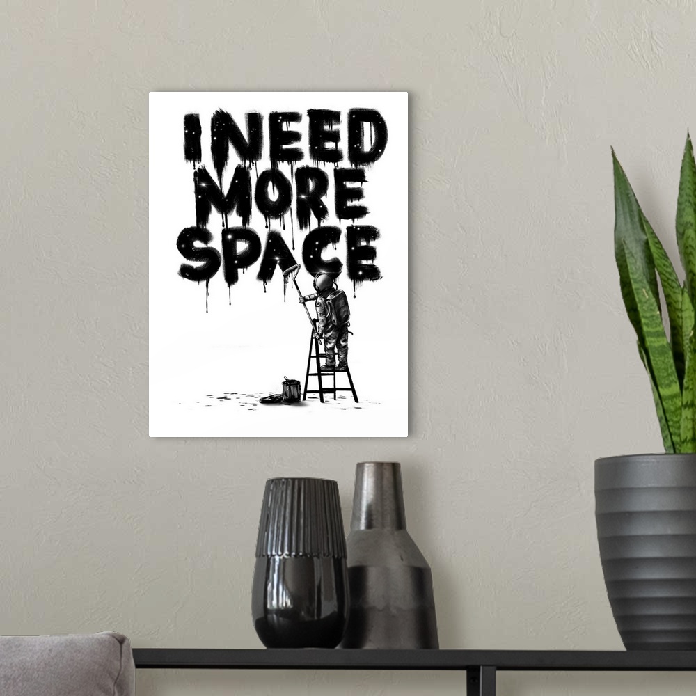 A modern room featuring I Need More Space II
