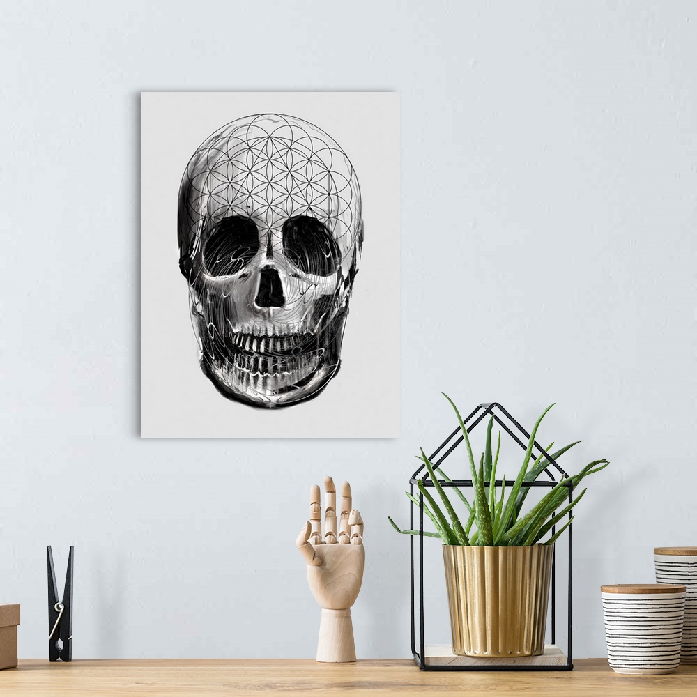 A bohemian room featuring Sacred Skull