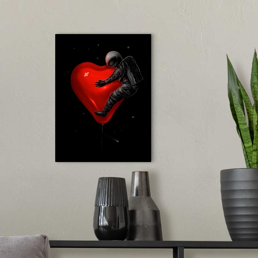 A modern room featuring Space Love