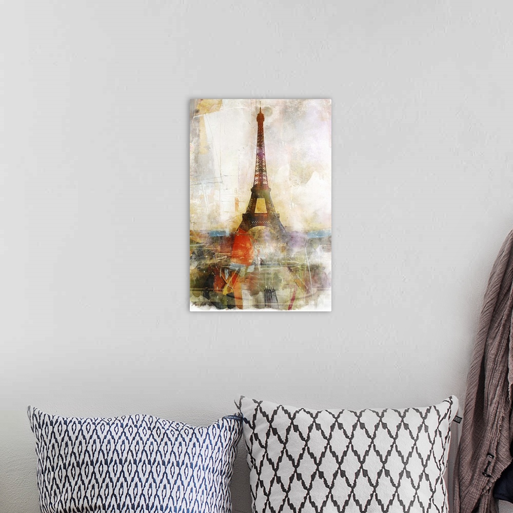 A bohemian room featuring Beautiful Paris