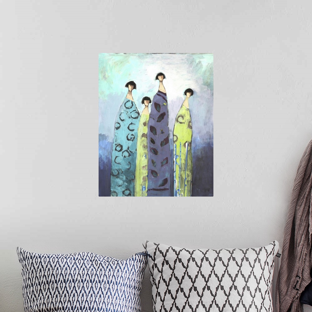 A bohemian room featuring Distant Figures Day