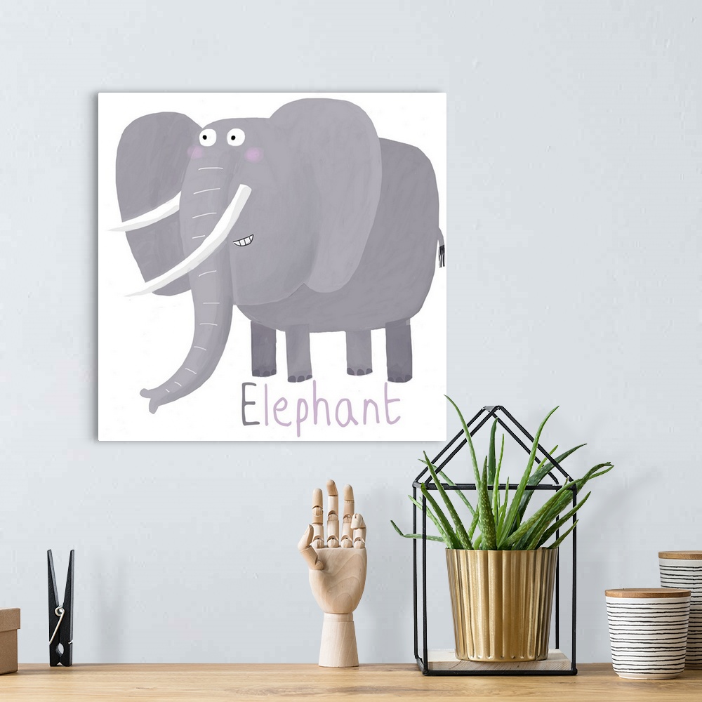 A bohemian room featuring E for Elephant