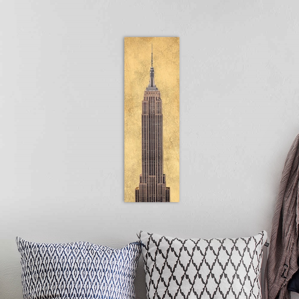 A bohemian room featuring Empire State Building II