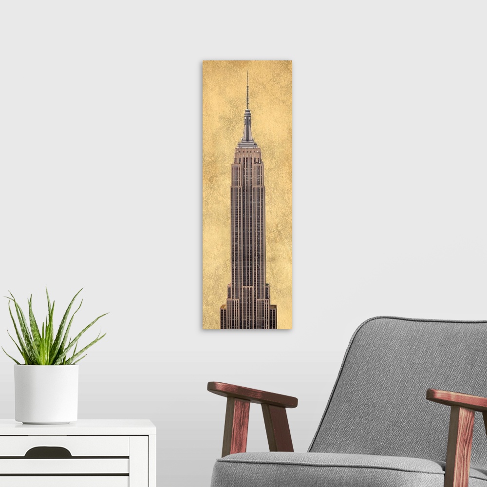 A modern room featuring Empire State Building II