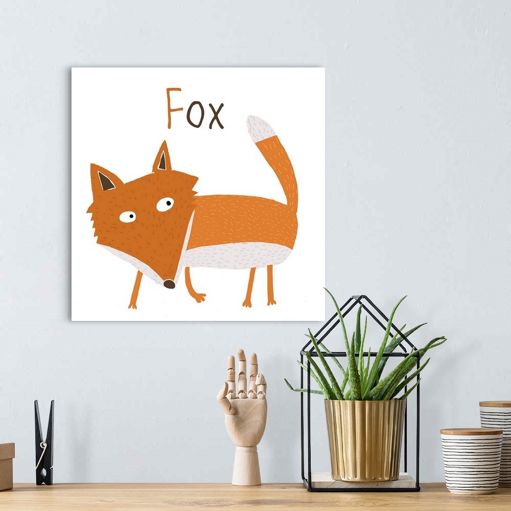 A bohemian room featuring F for Fox