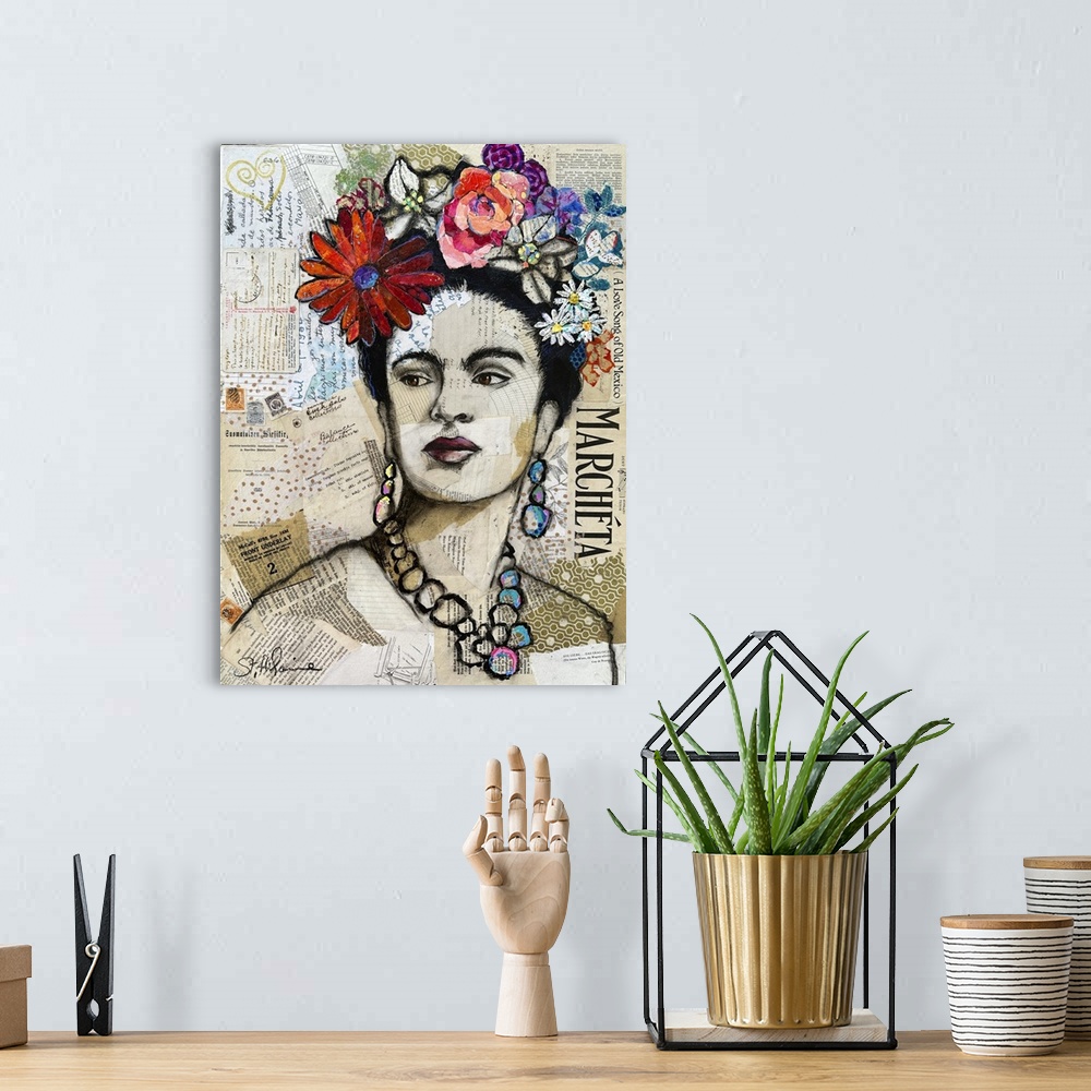 A bohemian room featuring Fabulous Frida