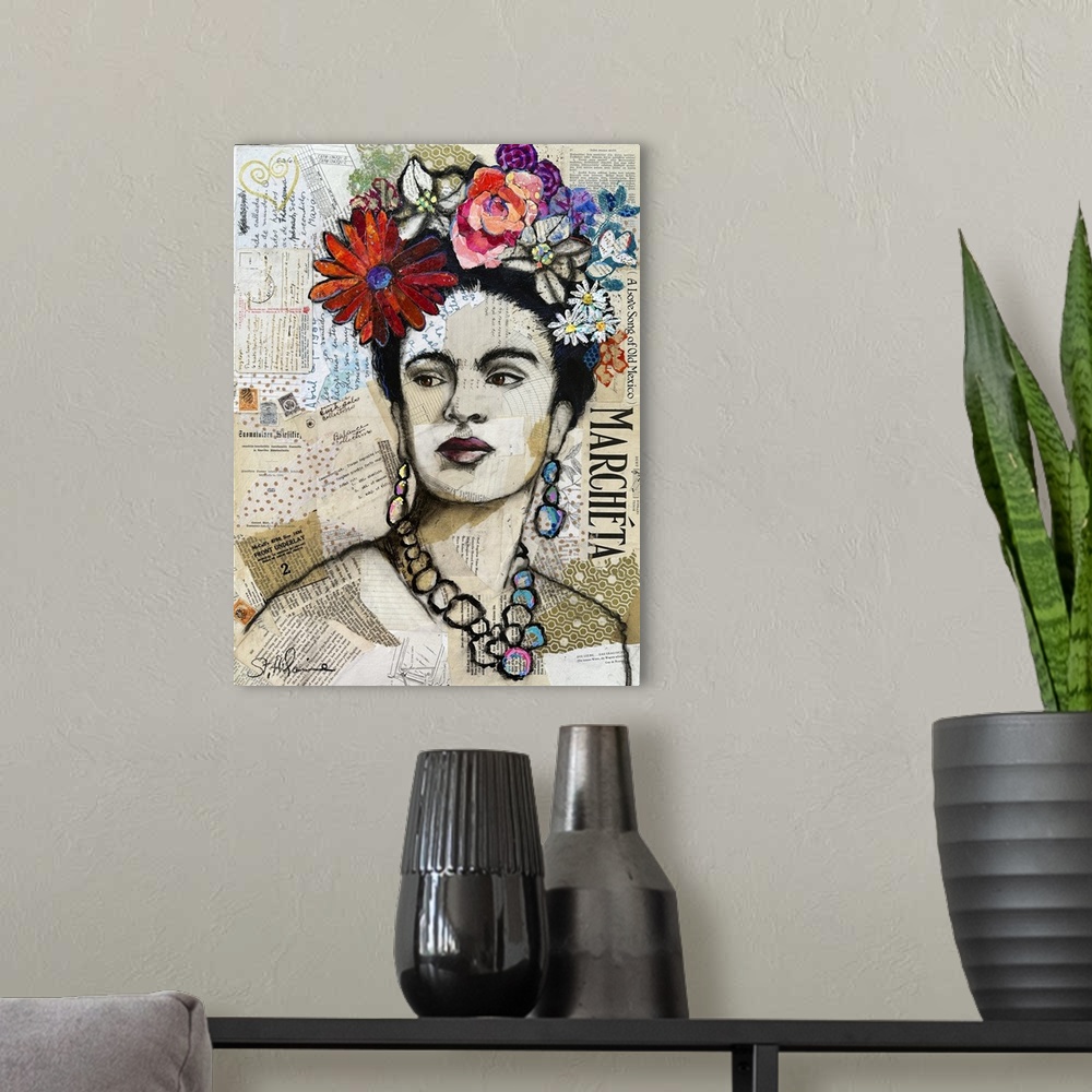 A modern room featuring Fabulous Frida