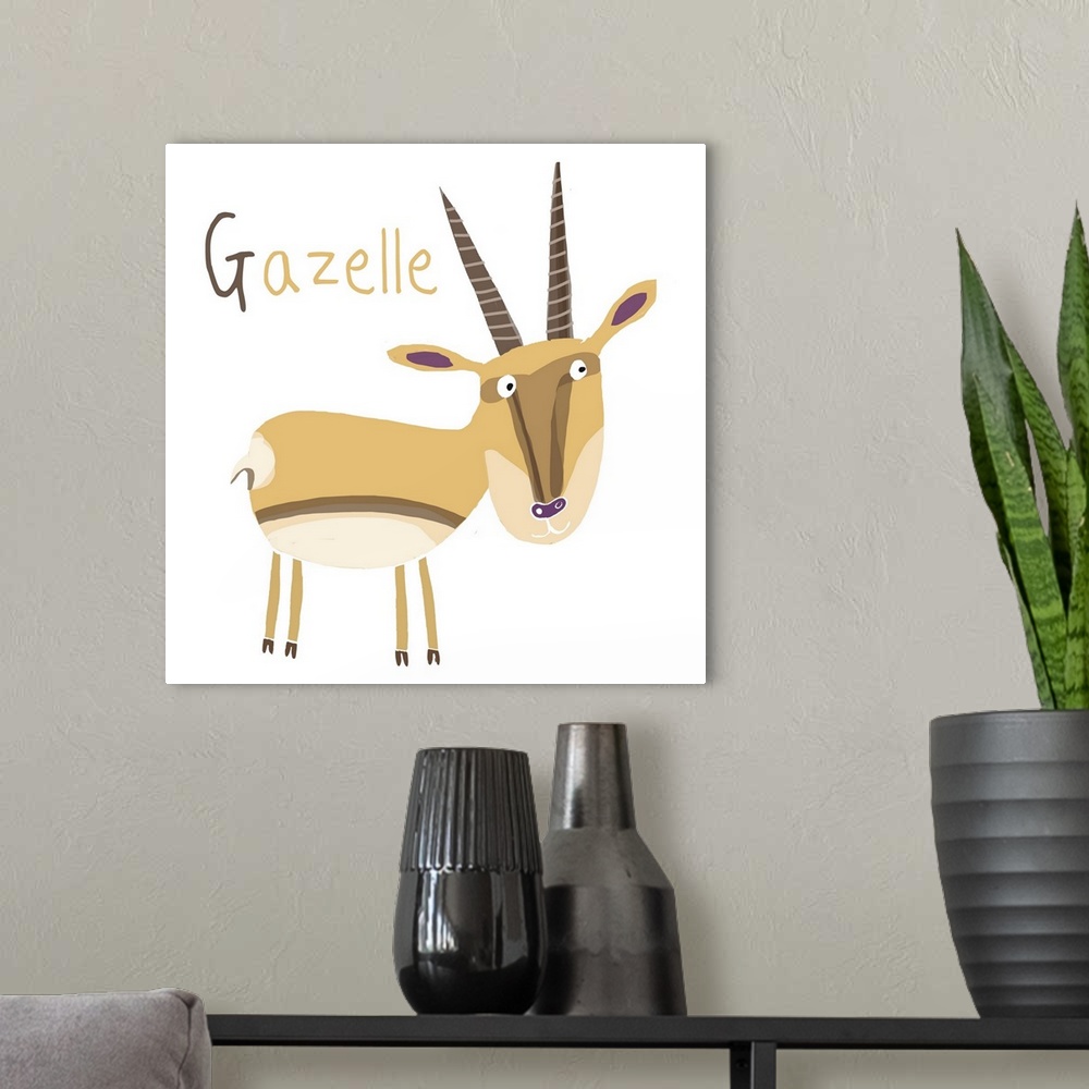 A modern room featuring G for Gazelle