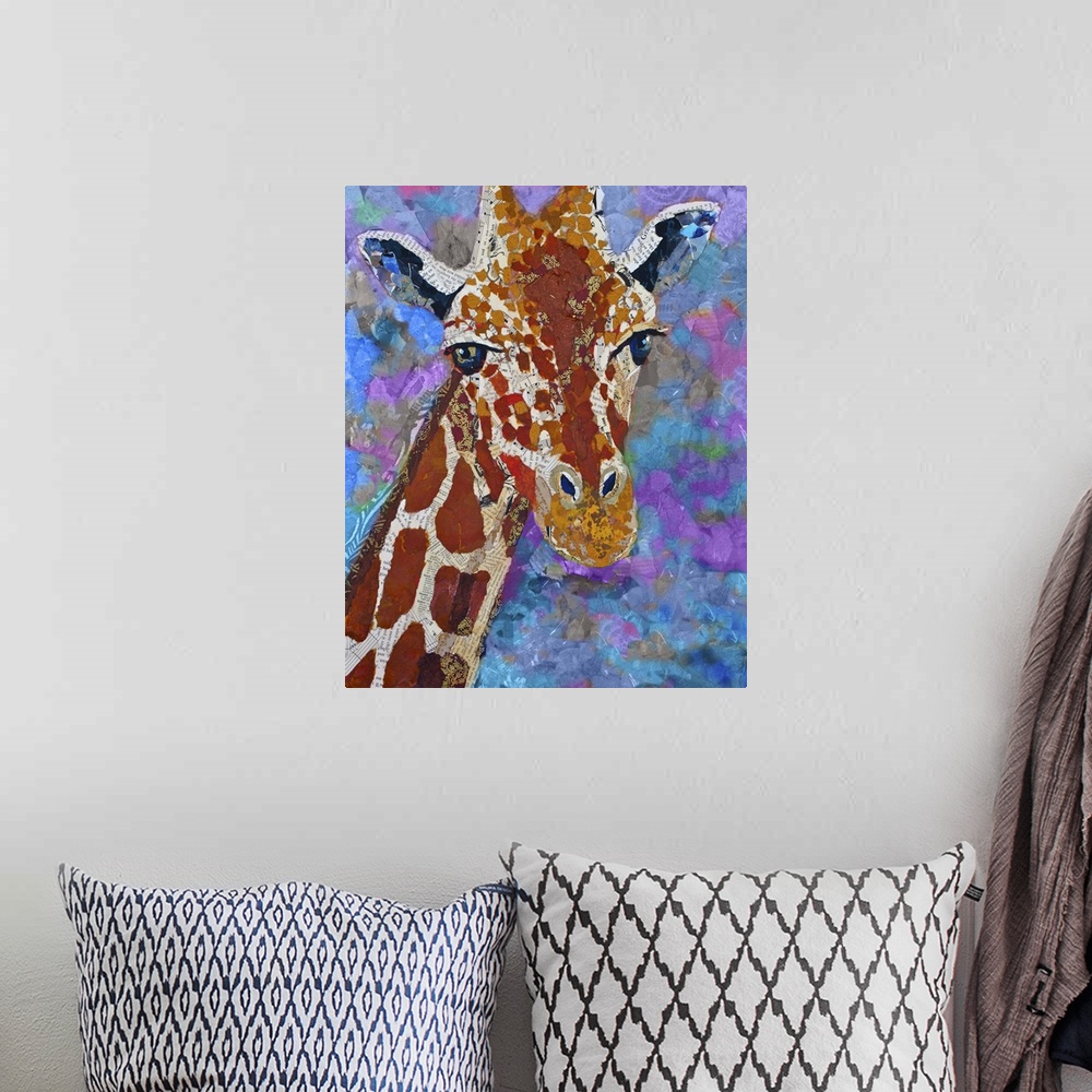 A bohemian room featuring Giraffe II