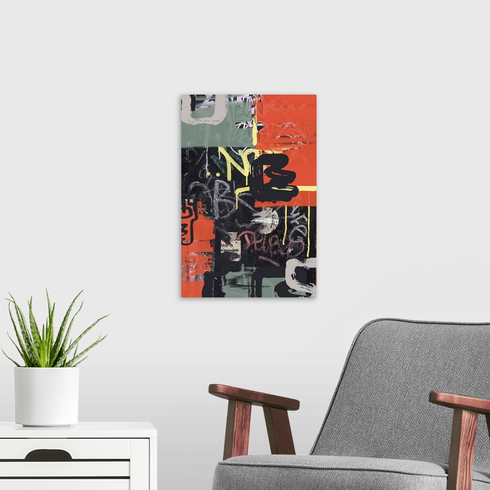 A modern room featuring Going Graphic