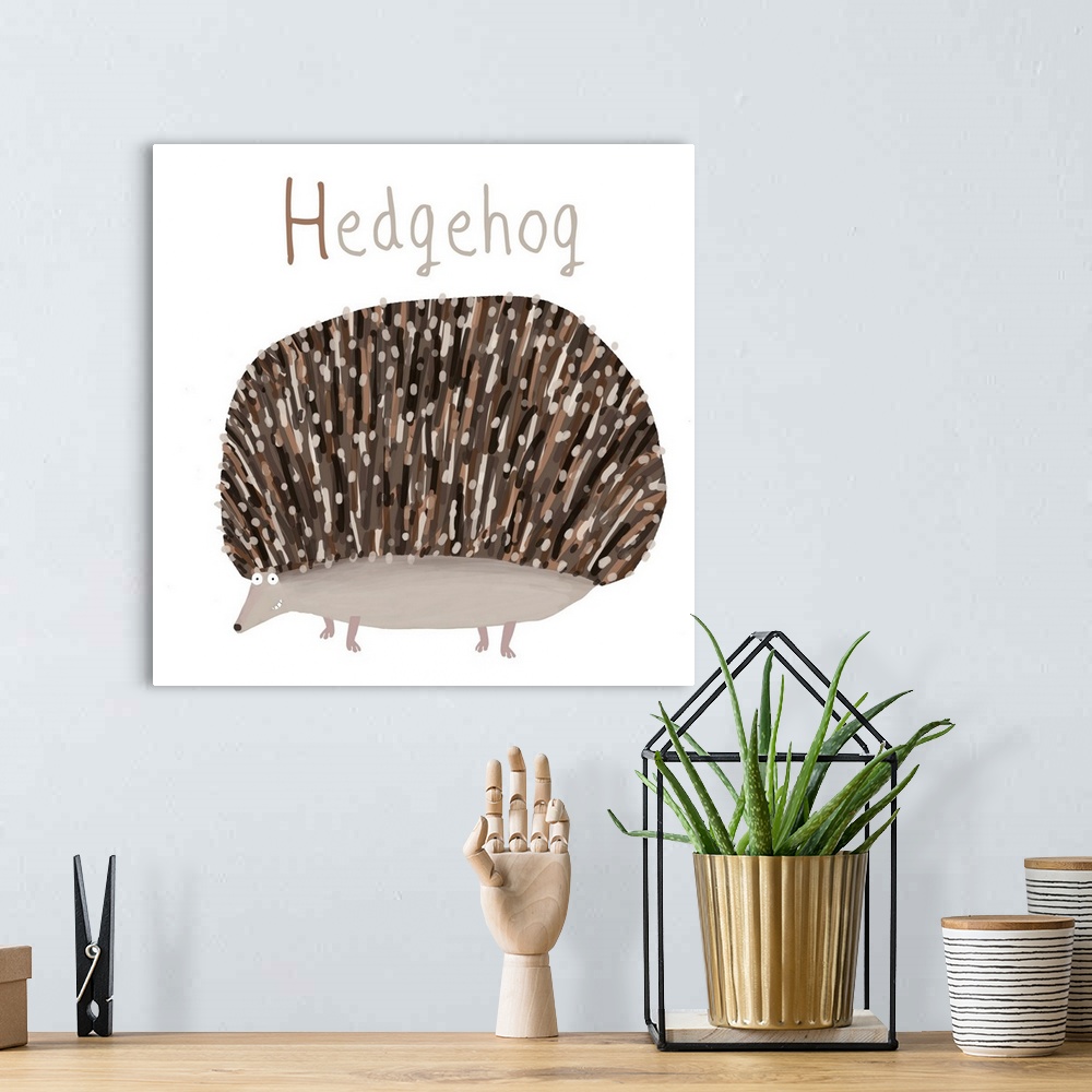 A bohemian room featuring H for Hedgehog