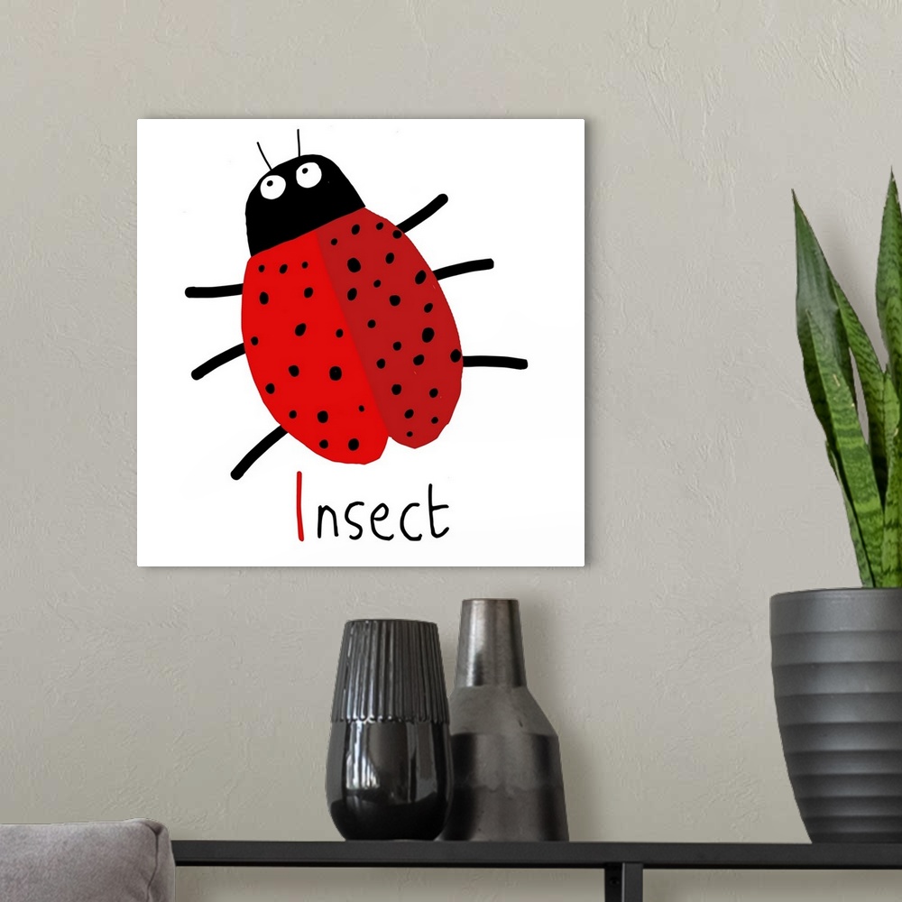 A modern room featuring I for Insect