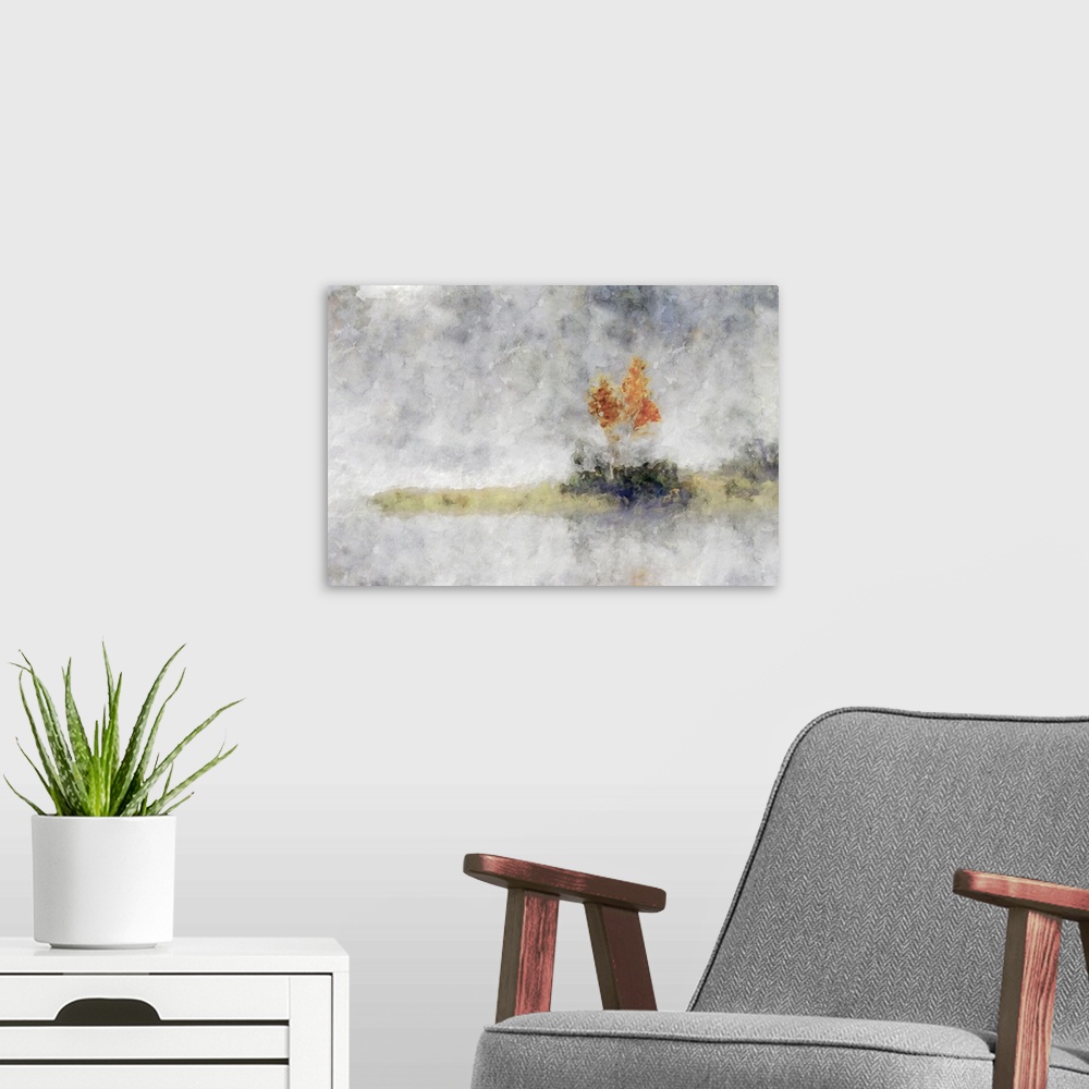 A modern room featuring Misty Series