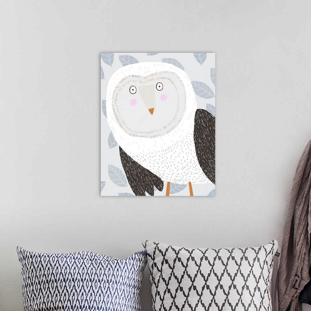 A bohemian room featuring Owl