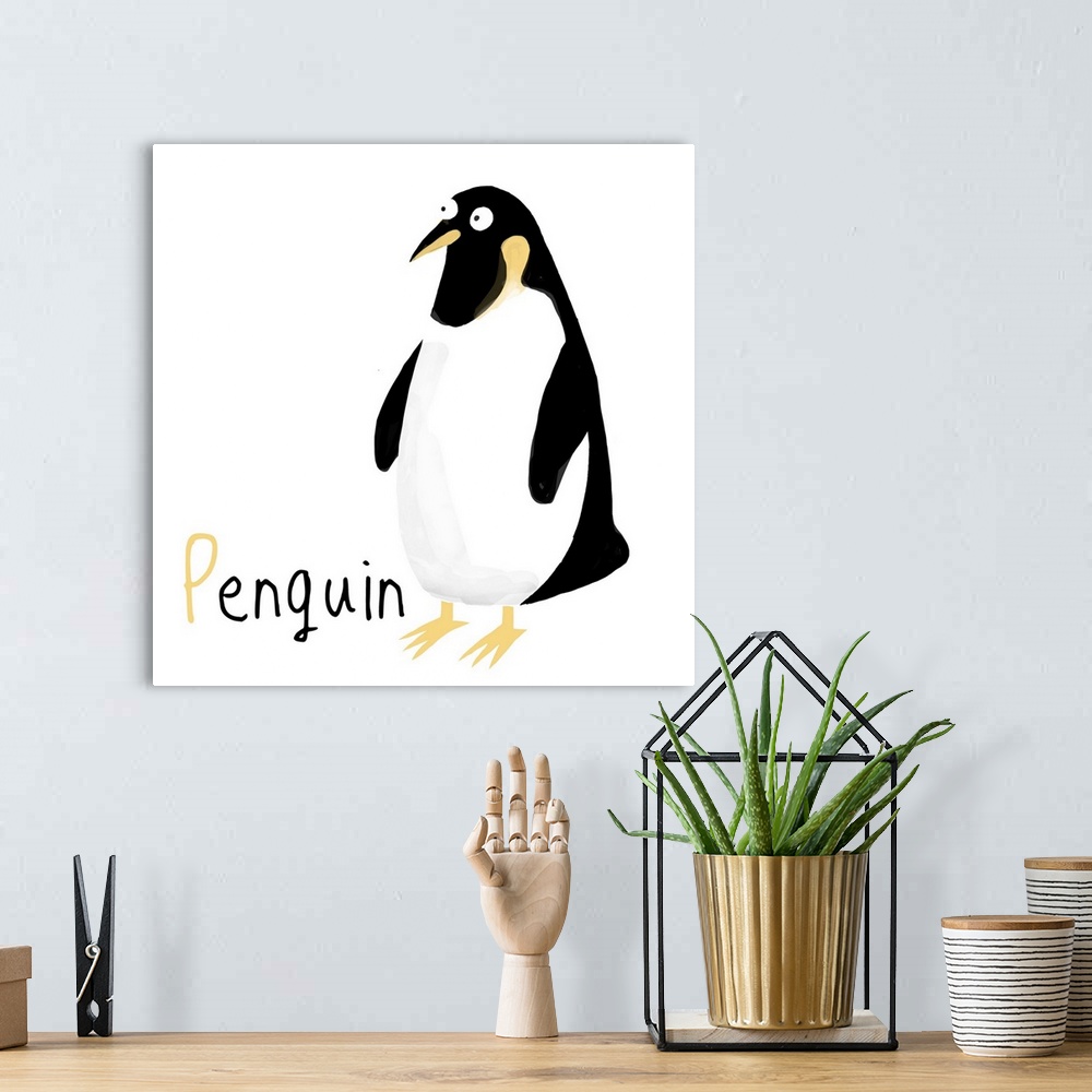 A bohemian room featuring P for Penguin