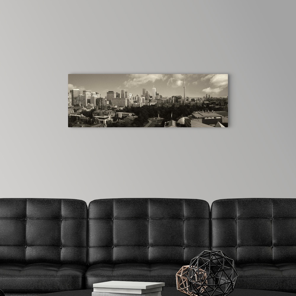 A modern room featuring Toronto Skyline B