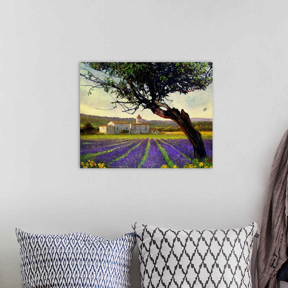A bohemian room featuring Tree Lavender Villa
