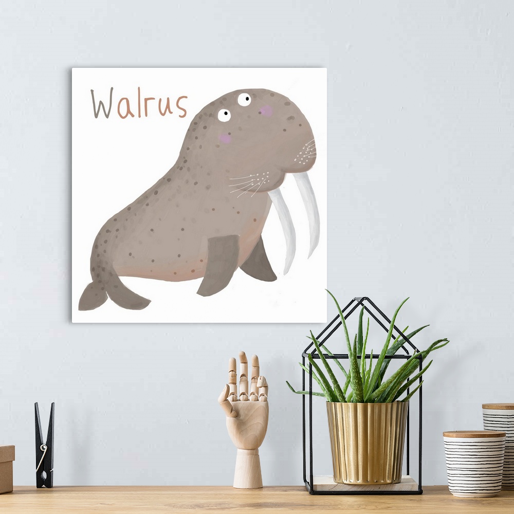 A bohemian room featuring W for Walrus