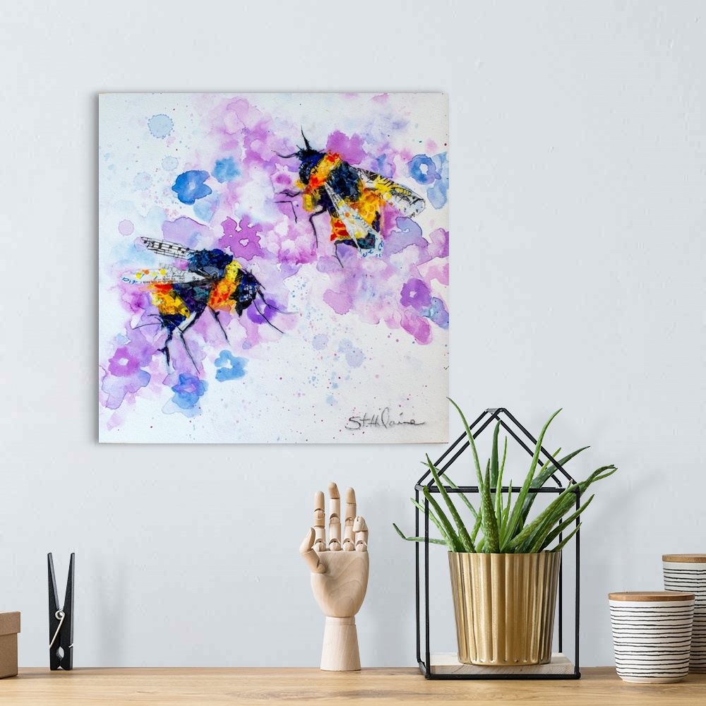 A bohemian room featuring We Are Bees
