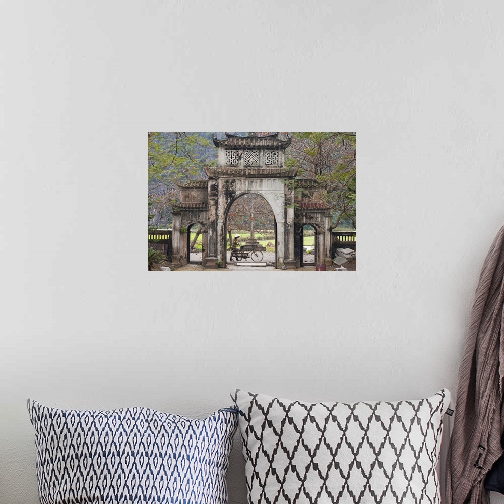 A bohemian room featuring Asian Gate