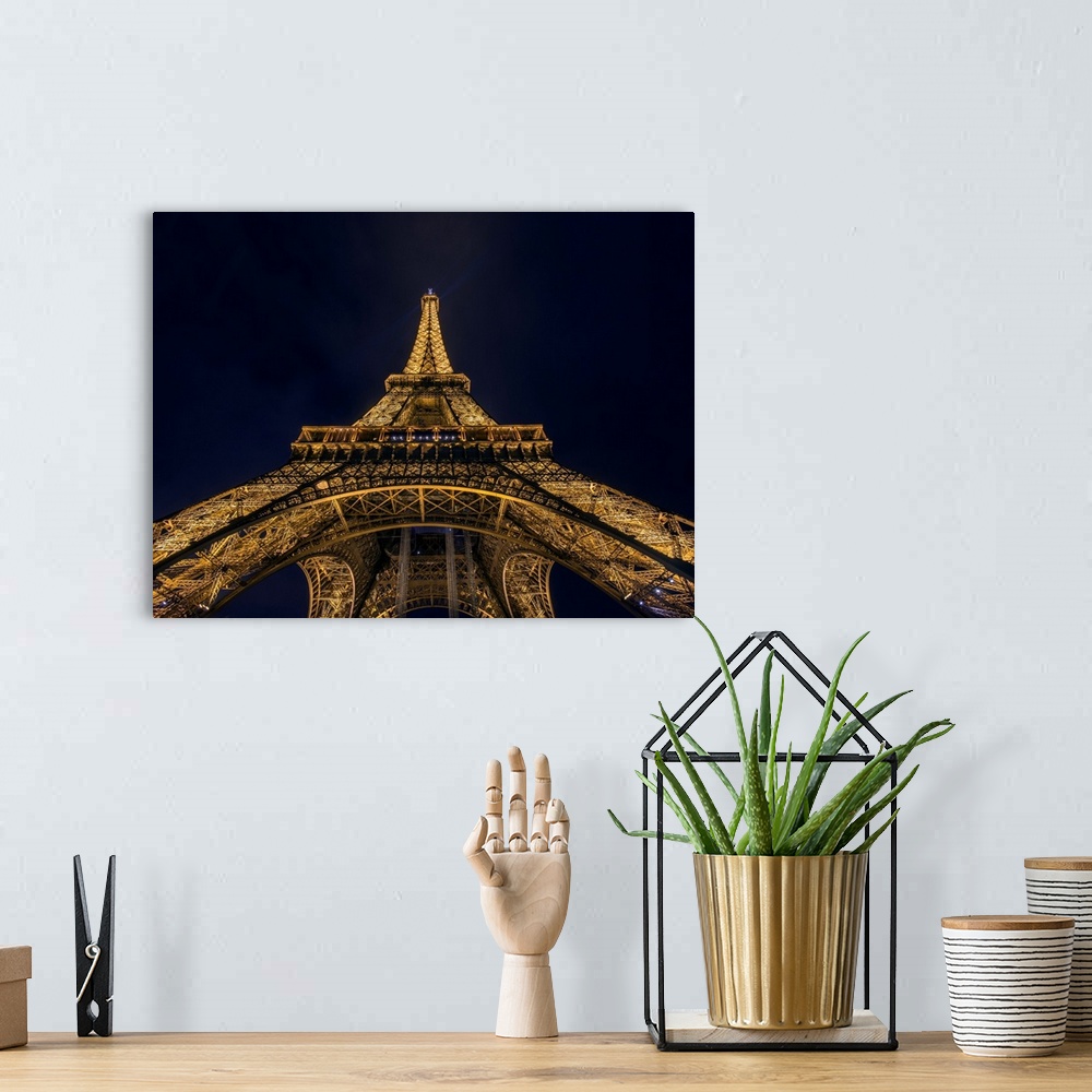 A bohemian room featuring Eiffel Tower III