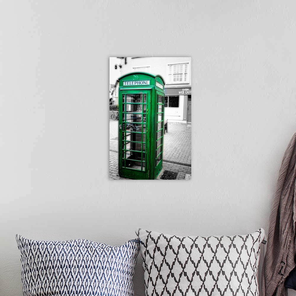 A bohemian room featuring Irish Phone Booth, Kinsale, County Cork, Republic of Ireland