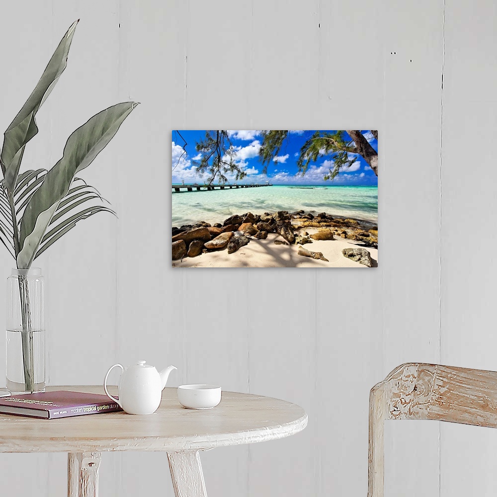 A farmhouse room featuring Rum Point Jetty, Cayman Islands