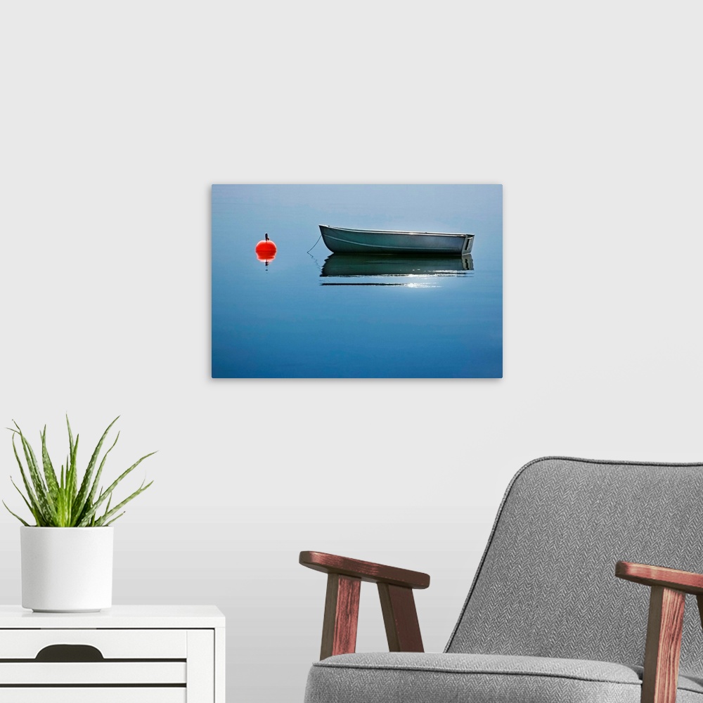 A modern room featuring Summer Boat