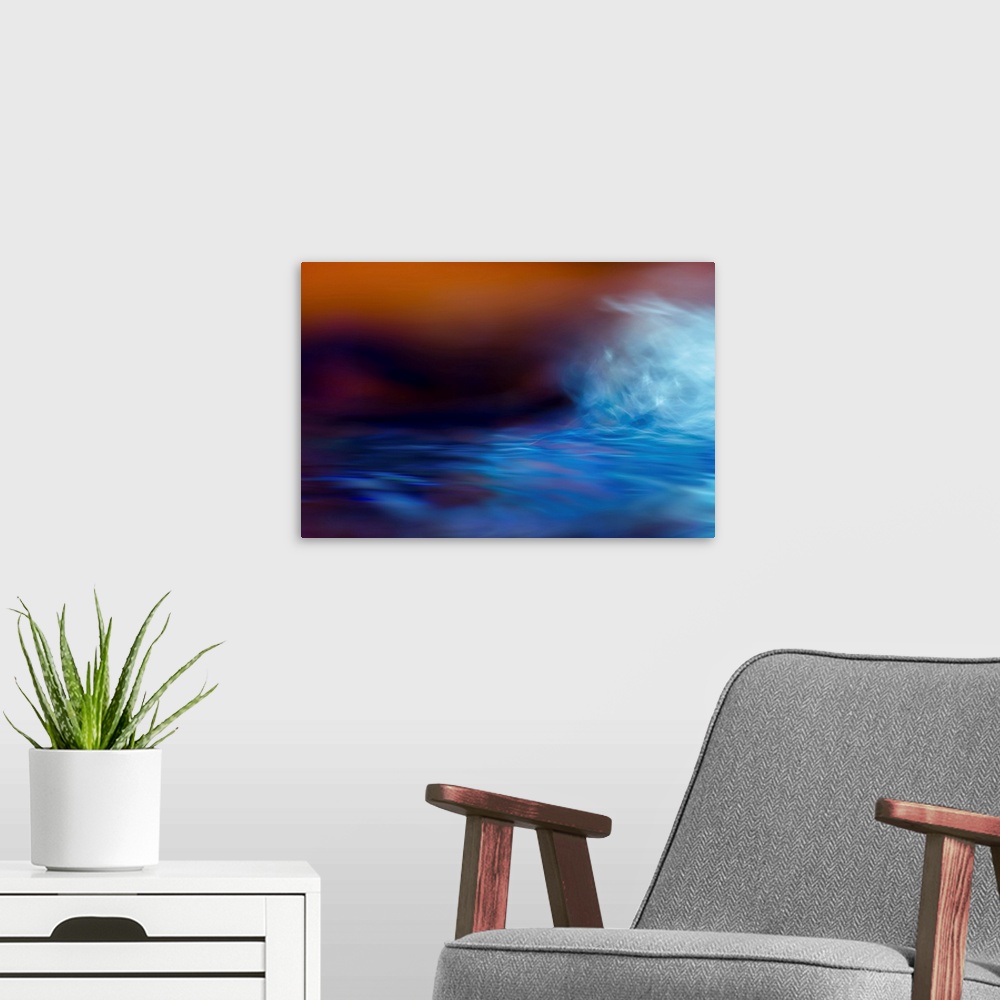 A modern room featuring Wave