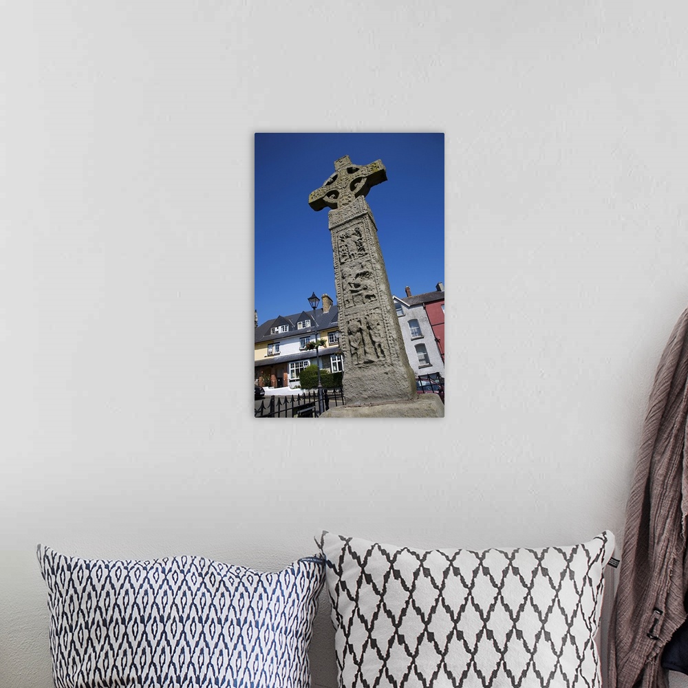 A bohemian room featuring 10th Century High Cross, Market Square, Clones, County Monaghan, Ireland