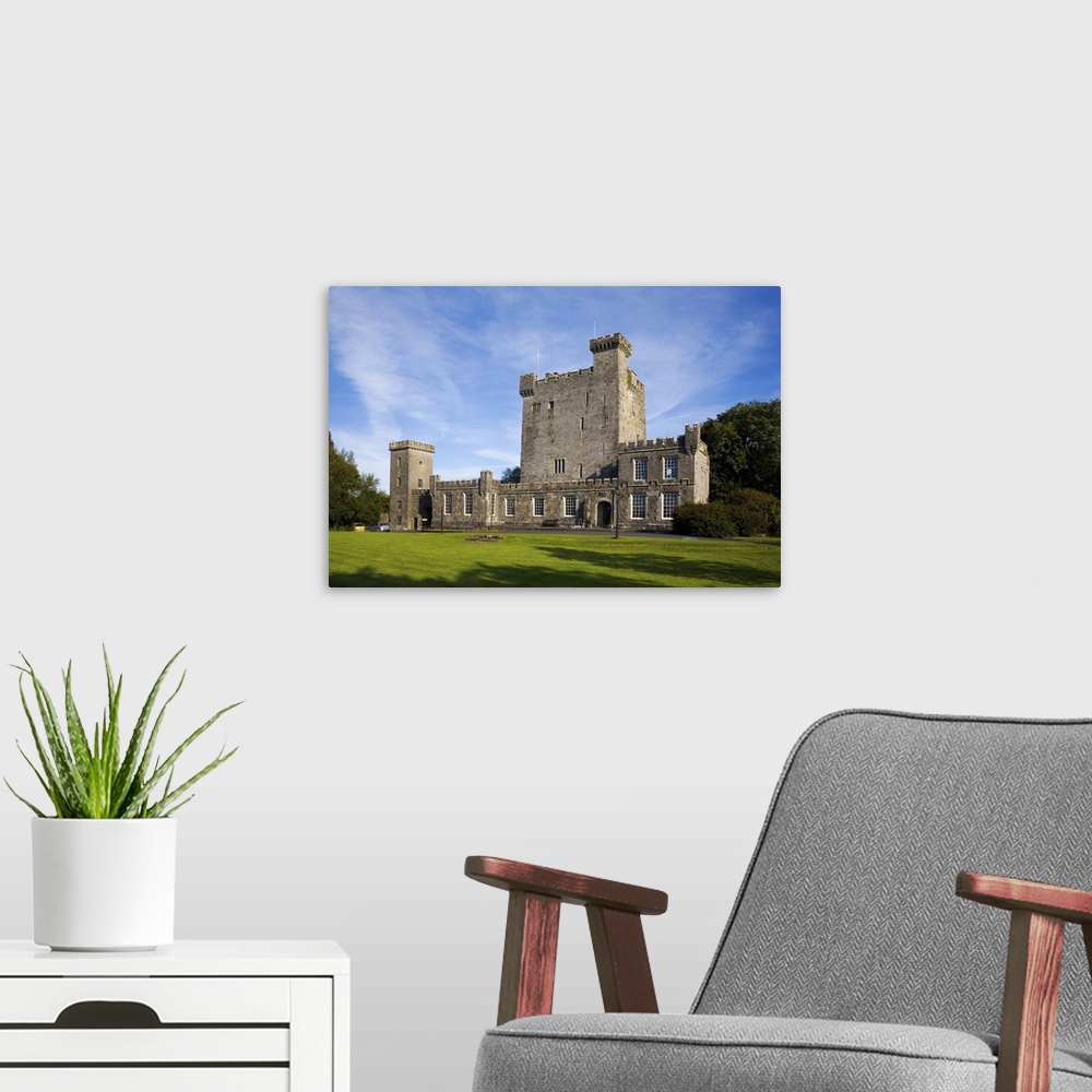 A modern room featuring 1467 Knappogue Castle, County Clare, Ireland