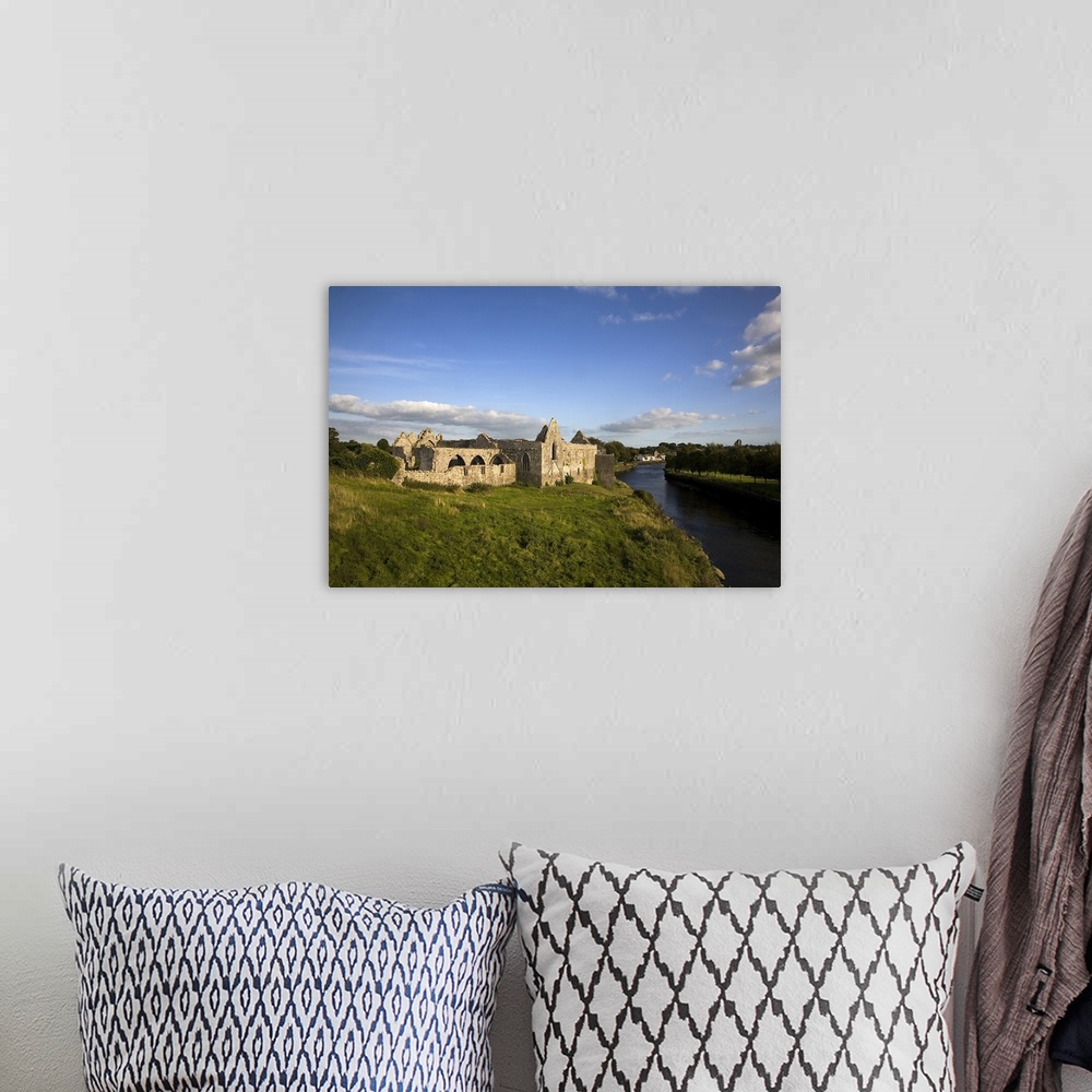 A bohemian room featuring 14th Century Franciscan Friary on the River Deel, Askeaton, County Limerick, Ireland