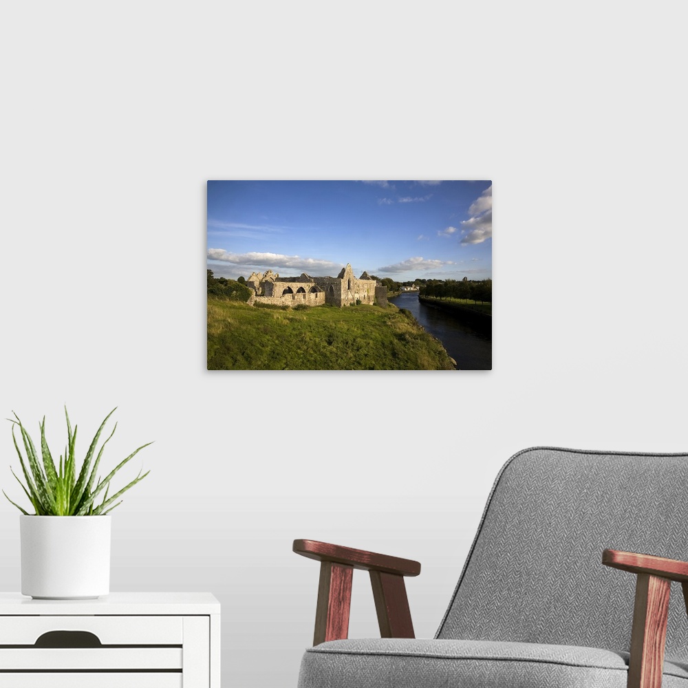 A modern room featuring 14th Century Franciscan Friary on the River Deel, Askeaton, County Limerick, Ireland