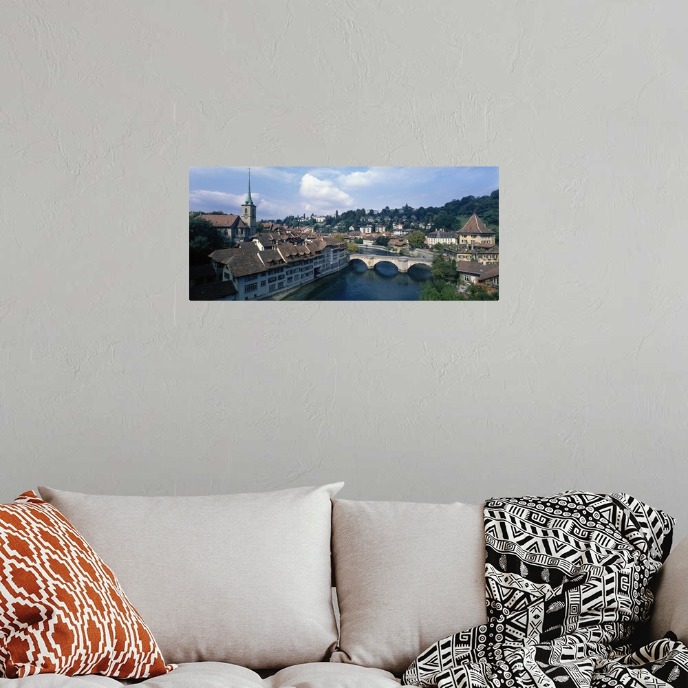 A bohemian room featuring Aare River Bern Switzerland
